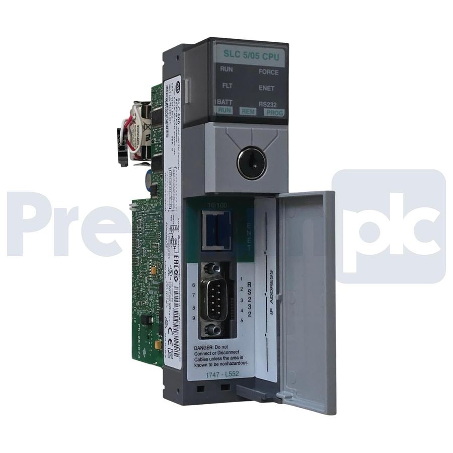 Used Opened Pre-Owned Allen Bradley 1747-L552 /D SLC 500 5/05 32K Controller (read)