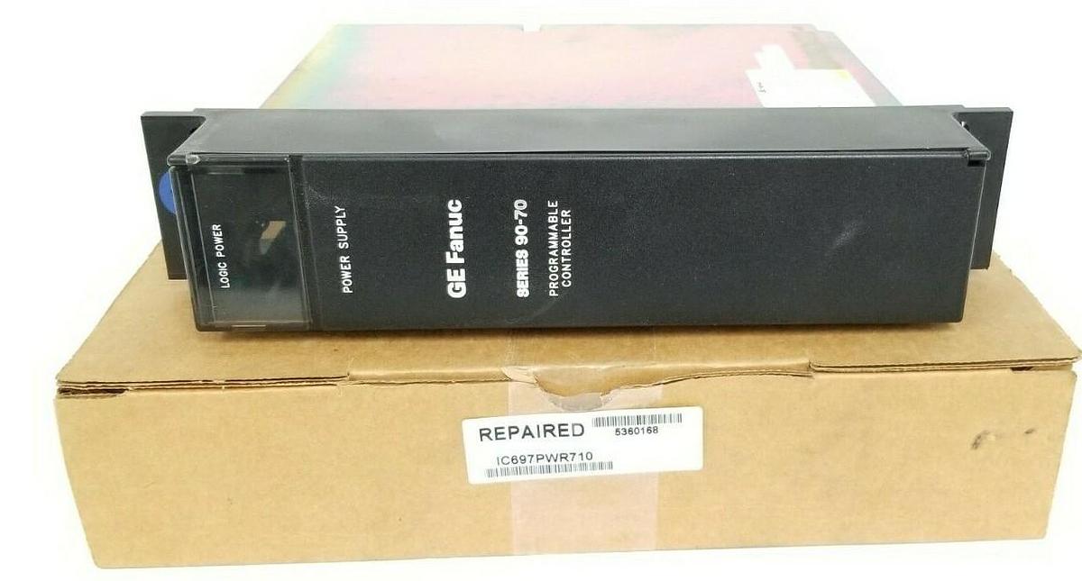 Refurbished REPAIRED GE FANUC IC697PWR710B PROGRAMMABLE CONTROLLER IC697PWR710