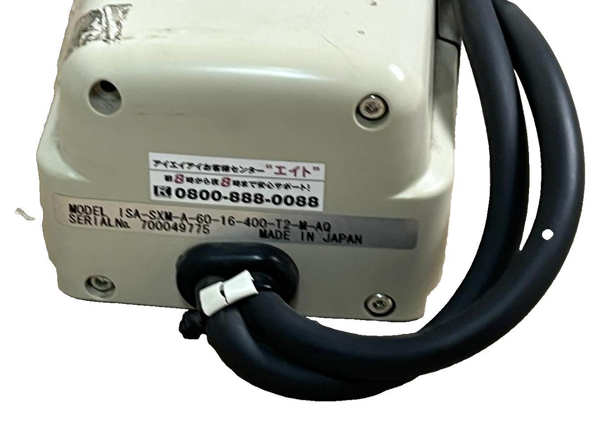 Used IAI ISA-SXM-A-60-16-400-T2-M-AQ Linear Actuator | 60W Servo | 400mm Stroke