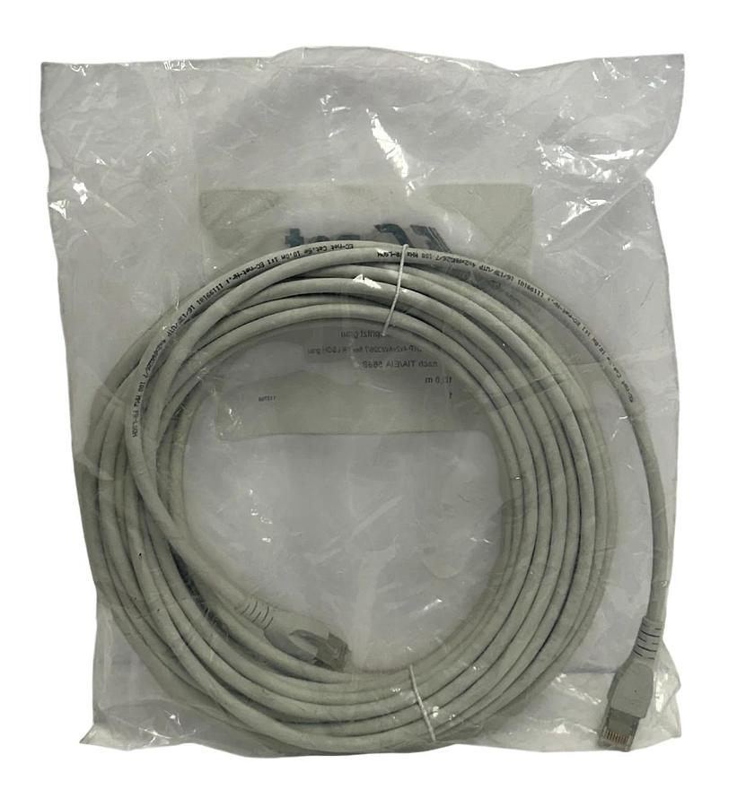 Used 2 EC-net 11199181 EtherNet PATCH CABLES CAT 5E F/UTP STEWART RJ45 10M NSFS