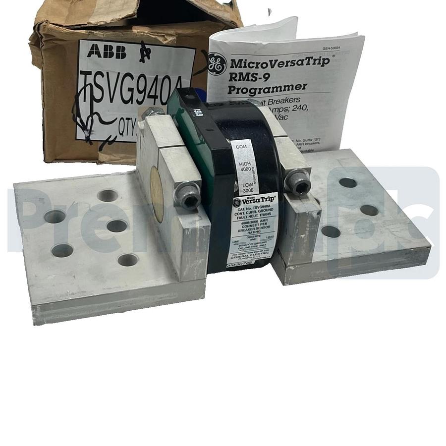 ABB GE TSVG940A MicroVersaTrip Neutral Current Sensor 4000A Power Break II NSMP