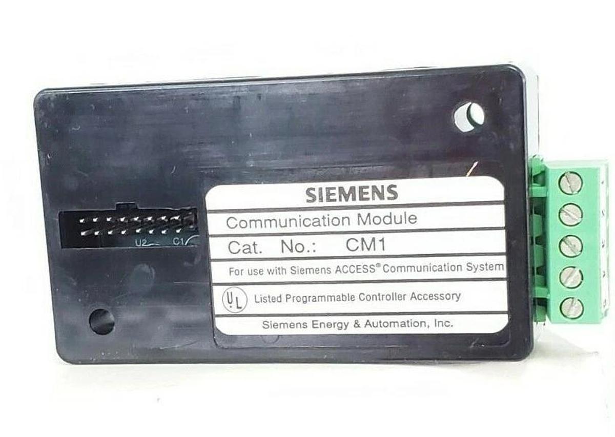 Used LOT OF 2 SIEMENS CM1 COMMUNICATION MODULES