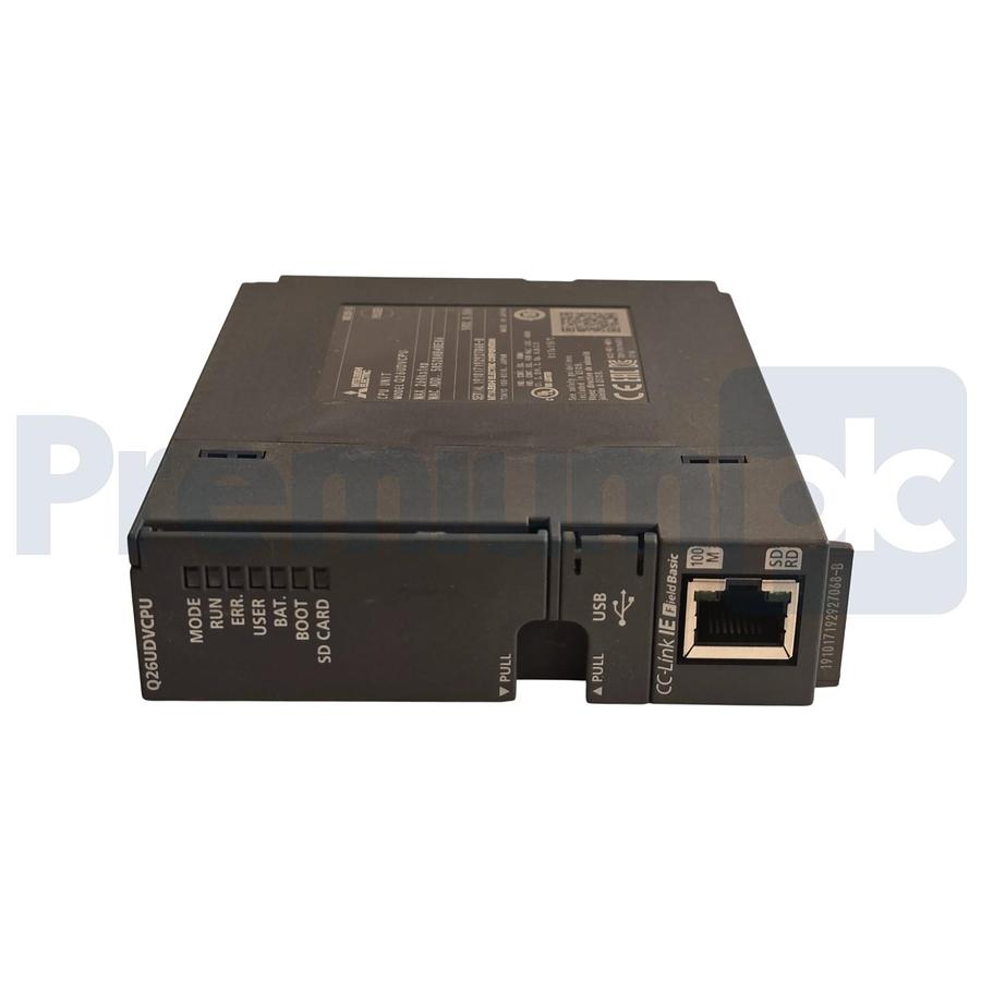 Used MITSUBISHI ELECTRIC Q26UDVCPU MELSEC-Q QnU SERIES (PLC) CPU UNIT 260kstep USPI