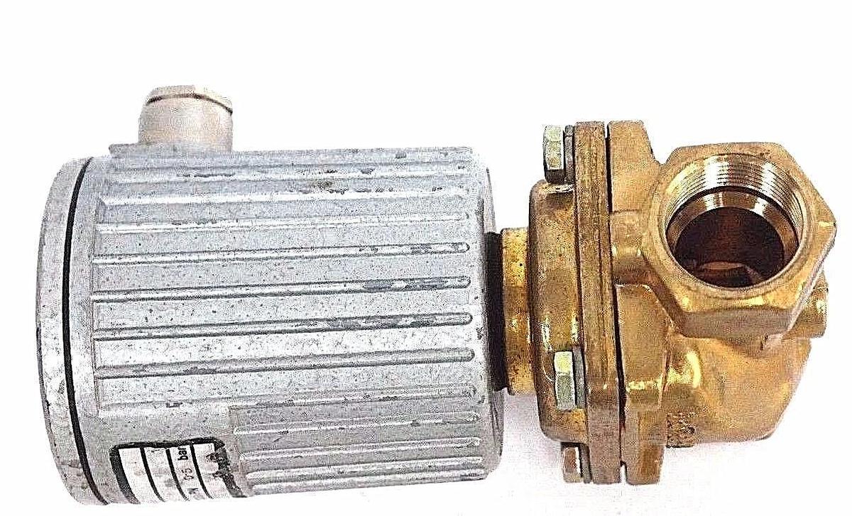 NEW BURKERT 190-A 220V60HZ SOLENOID VALVE DN 20B PN 0-5 BAR LUPE DIN 3/4"