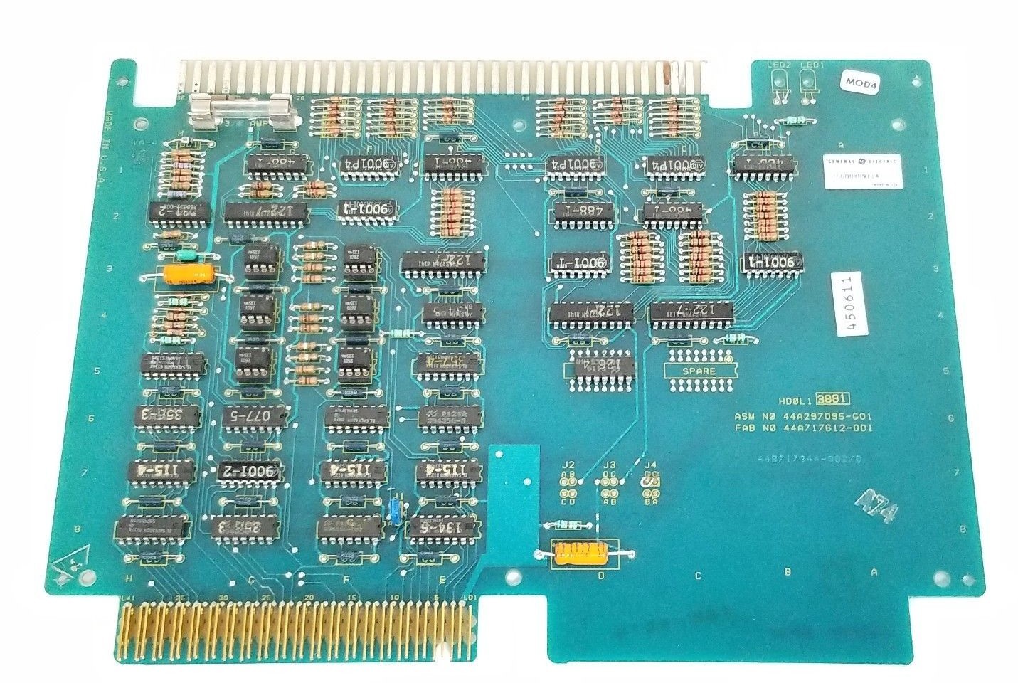 Used GE FANUC IC600YB911 OUTPUT MODULE HI-DENSITY 5V TTL 32POINT SERIES SIX