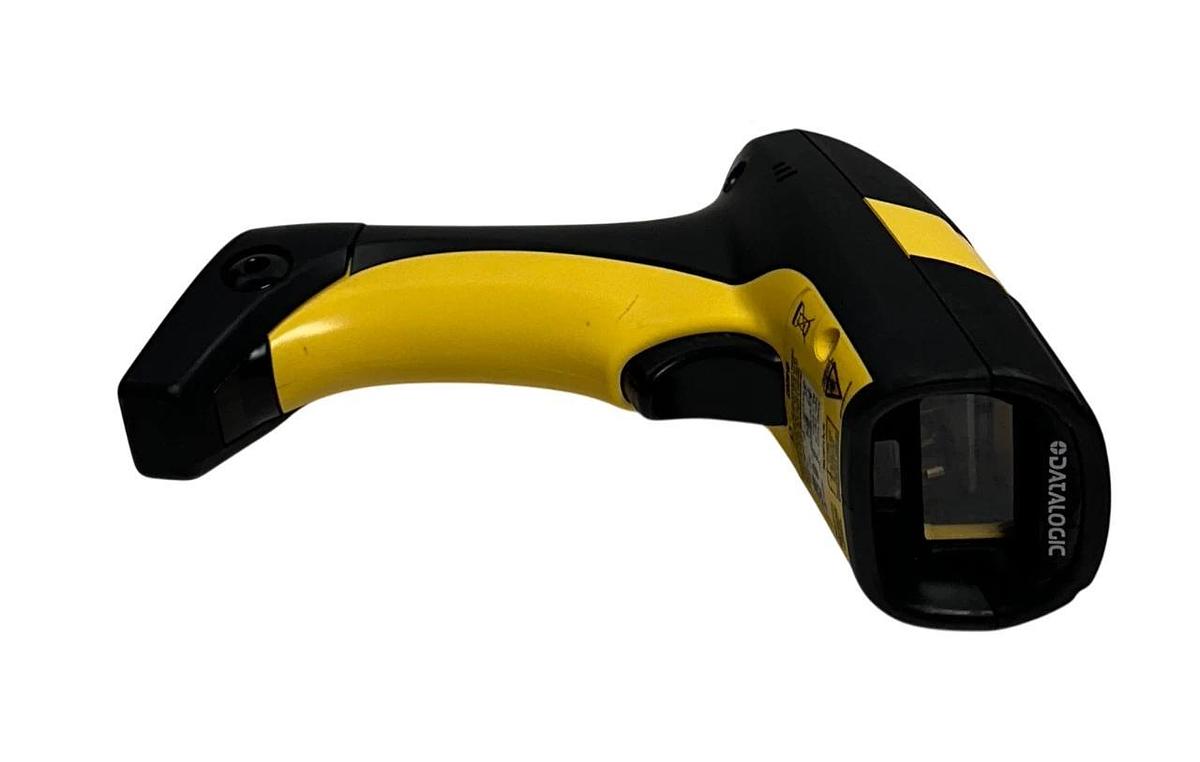 Used DATALOGIC POWERSCAN D8330 BARCODE SCANNER BLACK/YELLOW NO CORD USNP