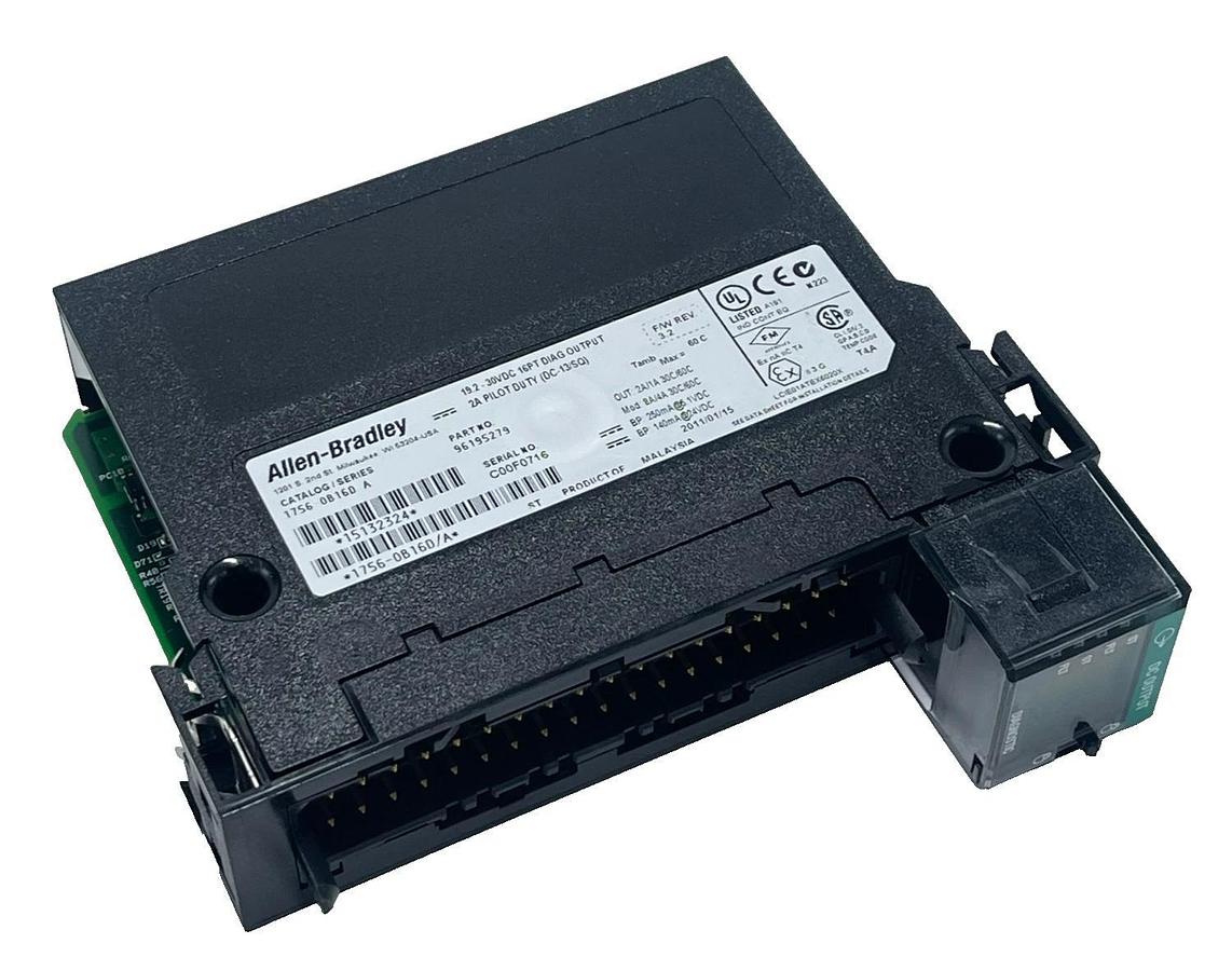 ALLEN BRADLEY 1756-OB16D SER A 16 Pt 24VDC Diagnostic Output Module ControlLogix