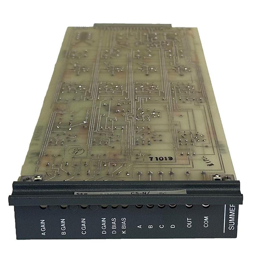 Used NEW FOXBORO N-2AX+SUM / N2AXSUM SUMMER MODULE C0153FA F8201A C0153FD-A
