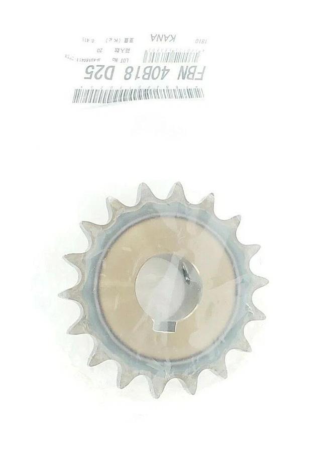 Used LOT OF 3 NEW MISUMI FBN 40B18 D25 FINISHED BORE SPROCKETS FBN40B18D25