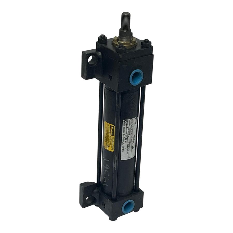 Used Parker 01.50 CC24LU14AC 5.000 Series 2A Pneumatic Cylinder 1.5" Bore 5" Stroke