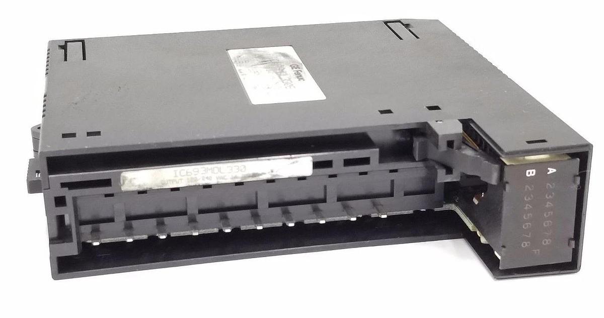Used GE FANUC IC693MDL330B OUTPUT MODULE OUTPUT 120/240 VAC 1A, 8PT (NO HARNESS)