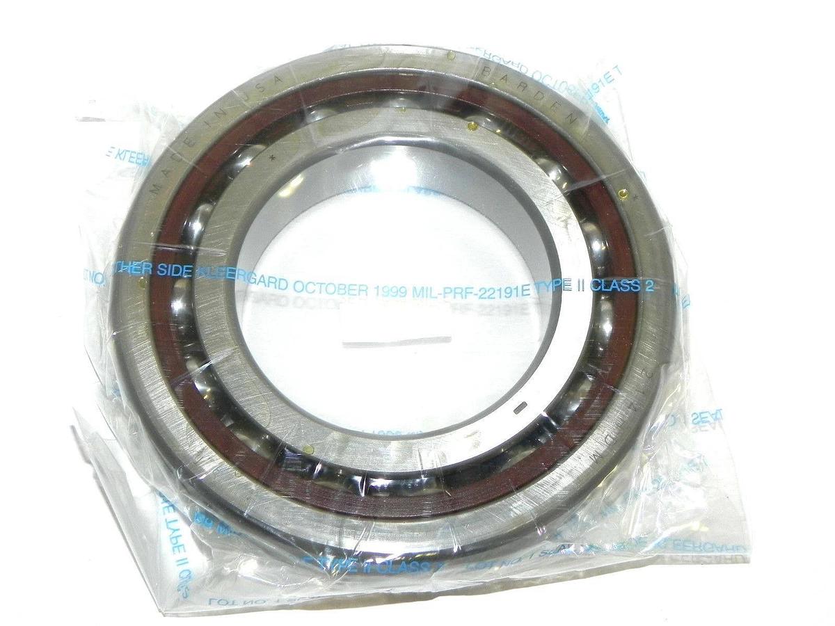Used NEW BARDEN 214HDM / 214 HDM PRECISION BALL BEARING ANGULAR CONTACT PAIR BOX OF 2
