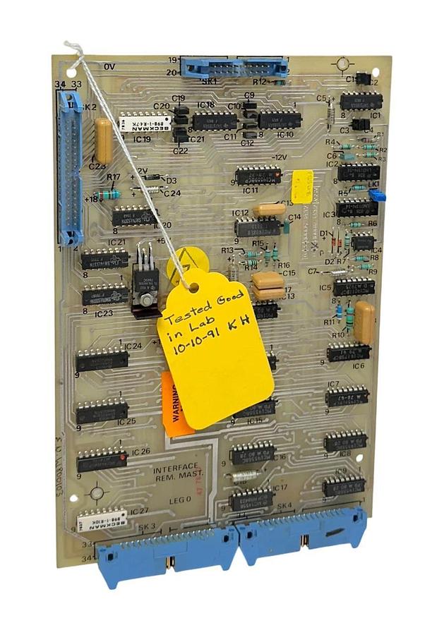 Used CROSFIELD ELECTRONICS 7334-4000P / 7334-5000P INTERFACE REM MASTER BOARD USNP