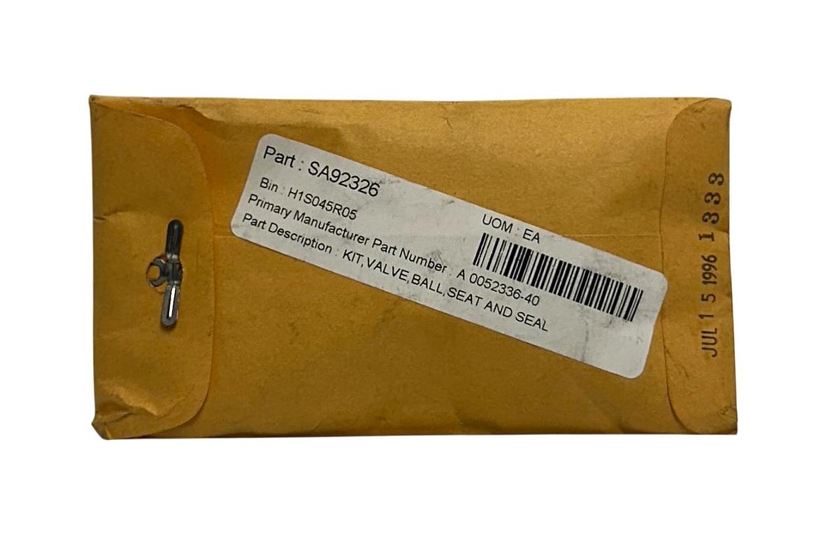 Used WORCESTER CONTROLS A0052336-40 / A005233640 BALL VALVE SEAT & SEAL KIT 1'' NSMP