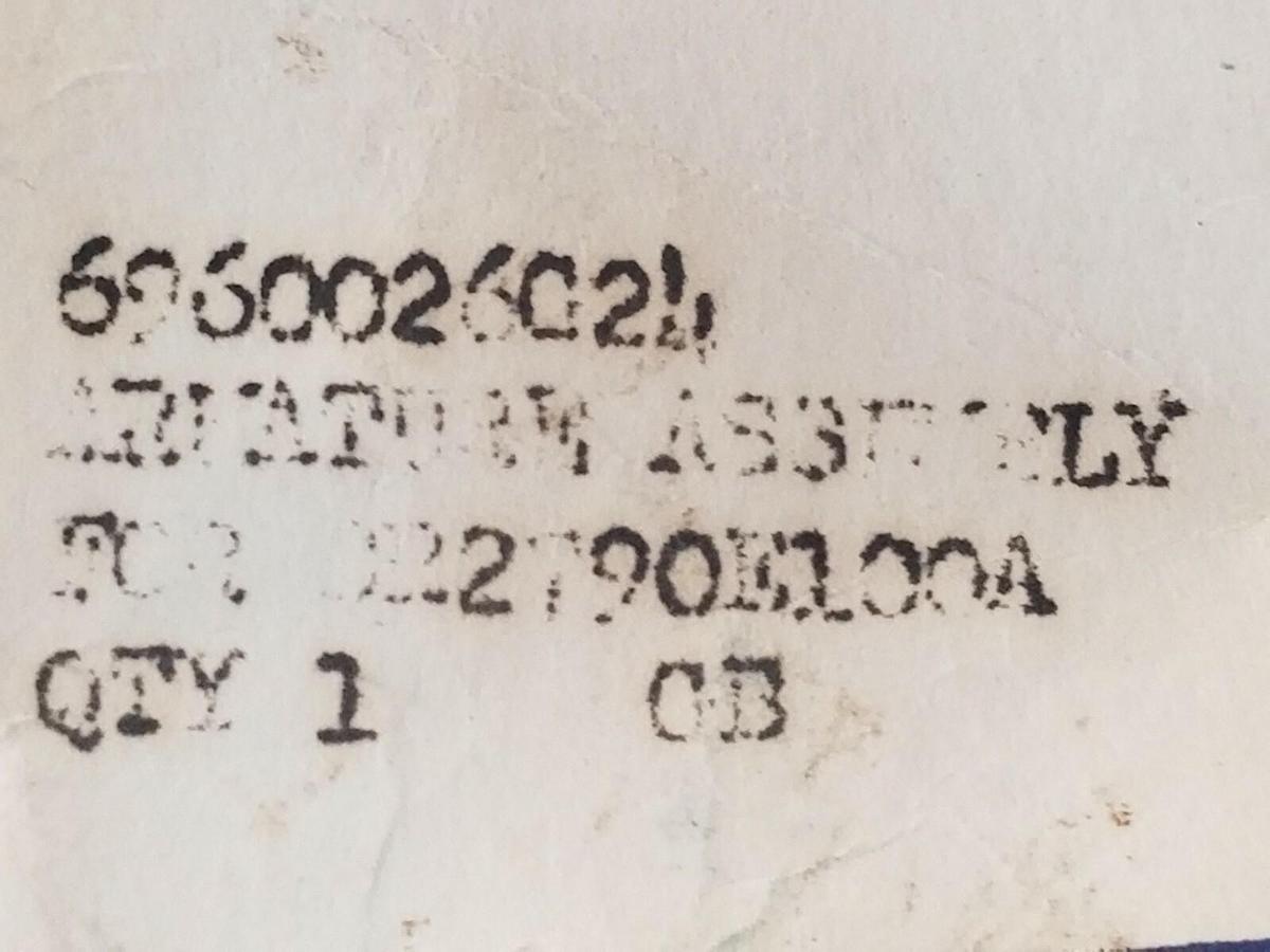 Used NEW GENERAL ELECTRIC 6960026 G-24 ARMATURE ASSEMBLY 6960026G24 (DAMAGED)