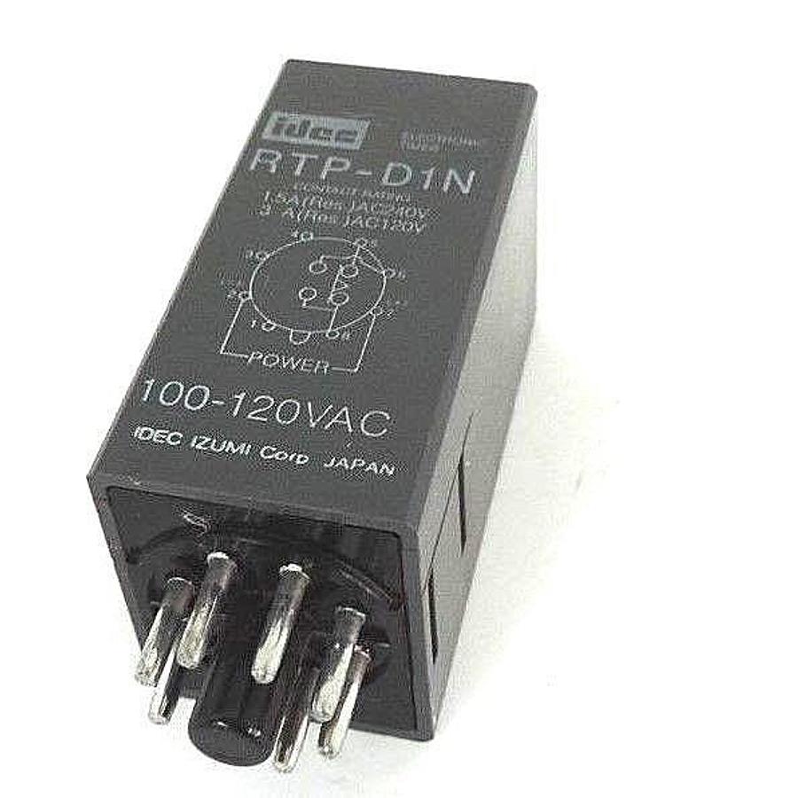 Used IDEC RTP-D1N ELECTRONIC TIMER RTPD1N, 100-120VAC