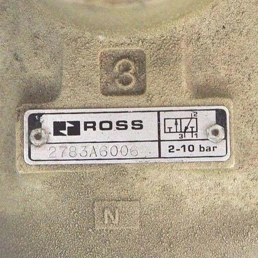 NEW ROSS 2783A6006 PNEUMATIC REGULATOR VALVE AIR PILOTED 2-10 BAR