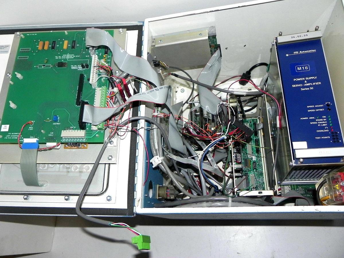 Used ITD AUTOMATION GEN 3 TORK TRAK CONTROLLER TTL53-110-M16 PART# 575831 110VAC 15A