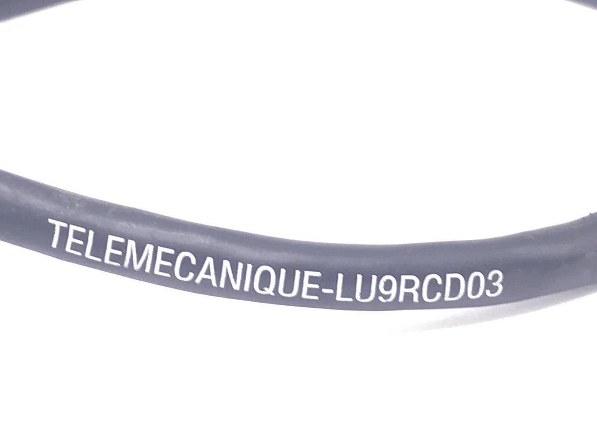 Used NEW TELEMECANIQUE LU9RCD03 BUS CABLE 1 STR CON 1 ELBOW 0.3M