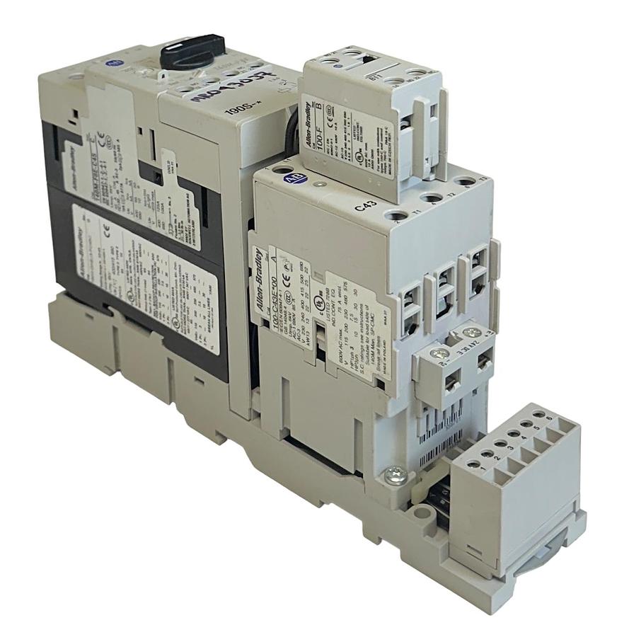 Used NEW ALLEN BRADLEY 190S-GNEJ3-FC45C /B COMPACT STARTER W/ BREAKER 32-45A NSNP