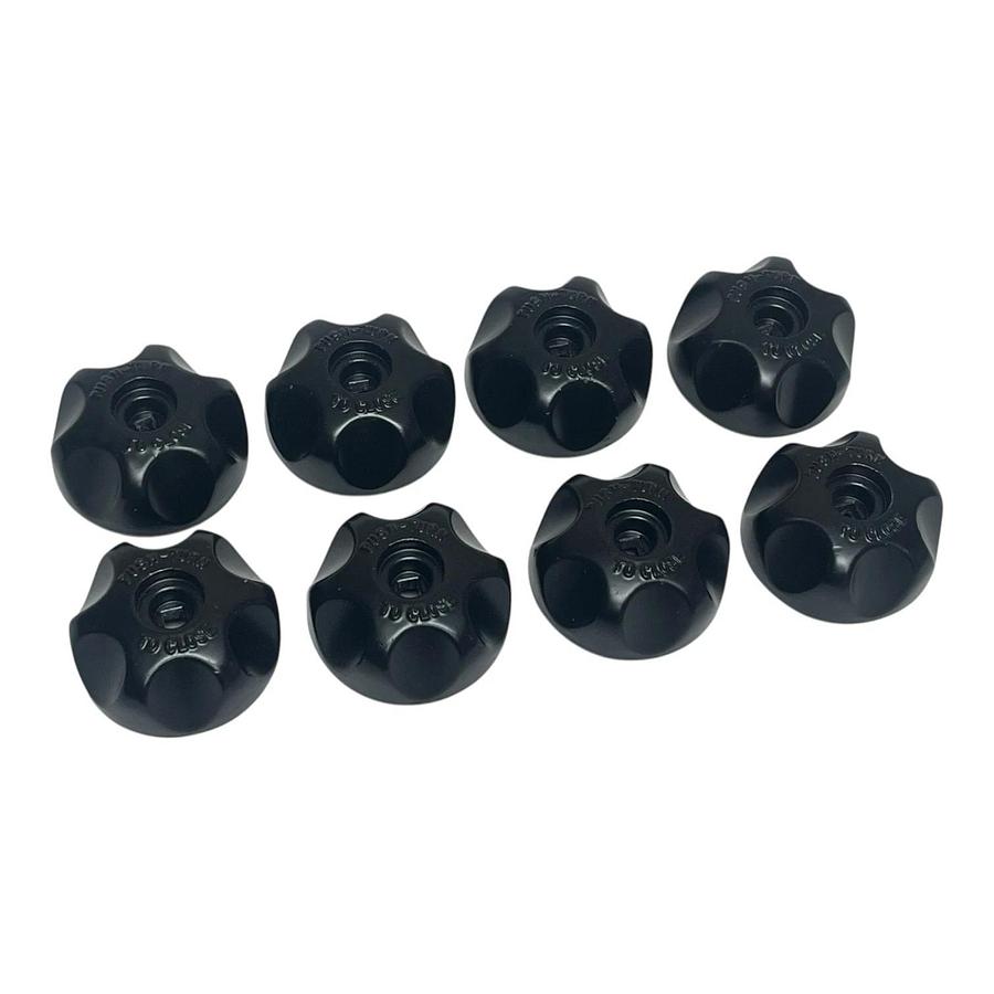 Lot of 8 Dräger 4059015 SCBA Cylinder Valve Handwheels - PSS 7000 5000 - NSNP