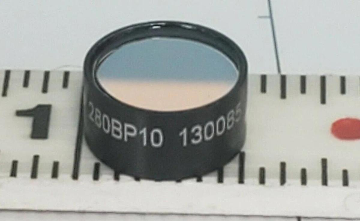 Used NEW ENDRESS + HAUSER 1410-0280-10 INTERFERENCE FILTER 63006542 REV. H 280BP10
