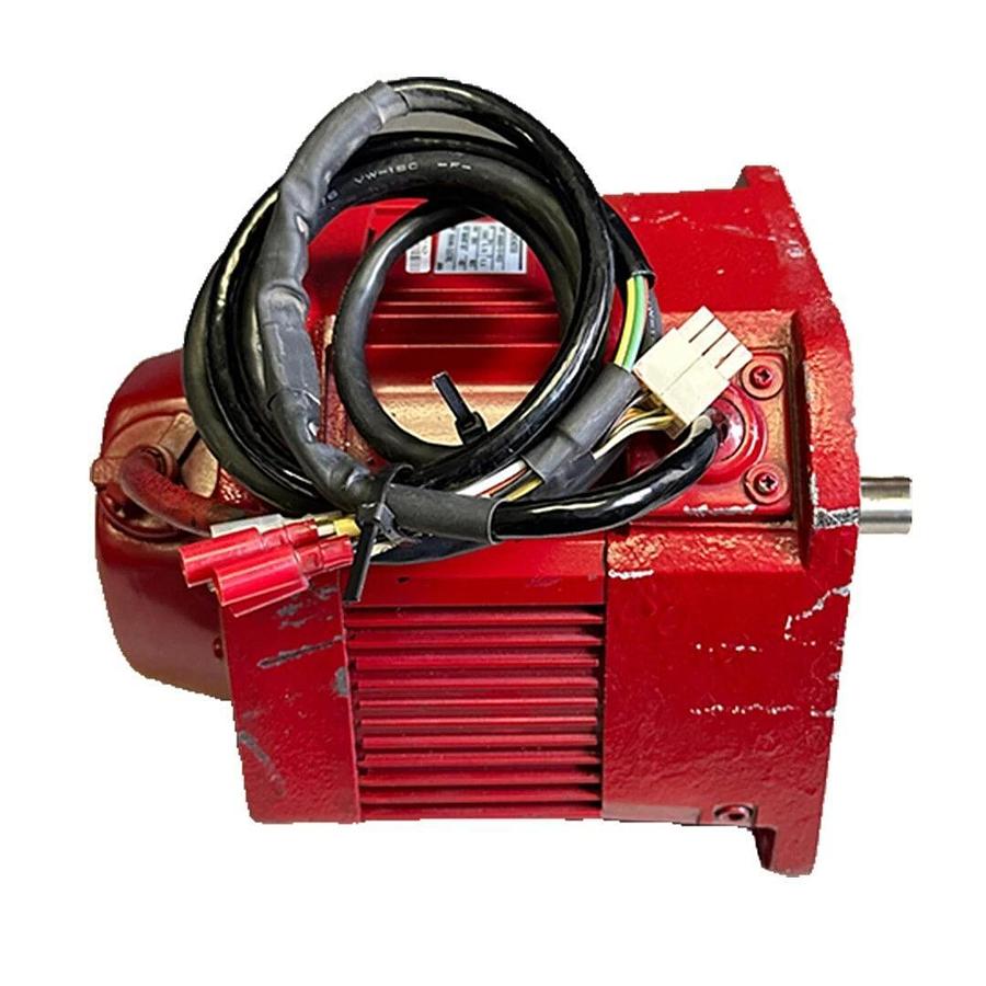 Used YASKAWA ELECTRIC USADED-13-YR22 / USADED13YR22 AC SERVO MOTOR 1300W 6.18Nm 9.9A