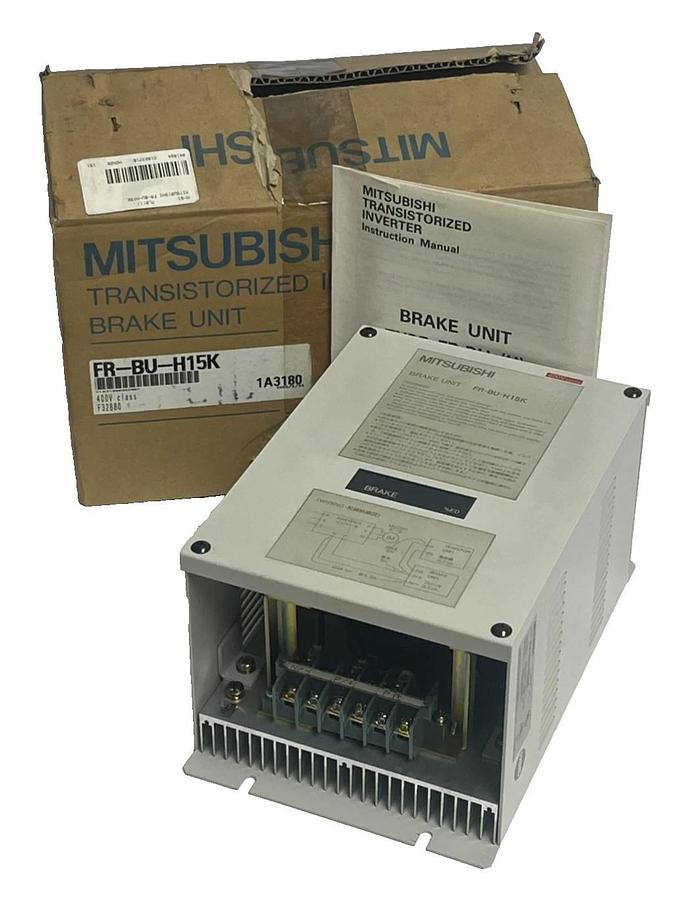 Mitsubishi FR-BU-H15K Transistorized Brake Unit 400V Class 15kW NEW SURPLUS