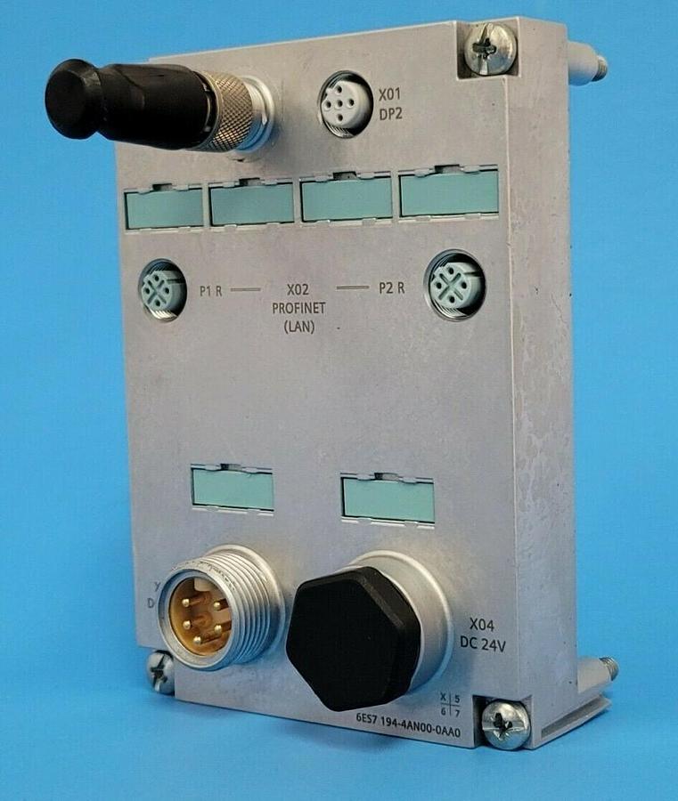 Used SIEMENS 6ES7194-4AN00-0AA0 CONNECTING MODULE ET200PRO