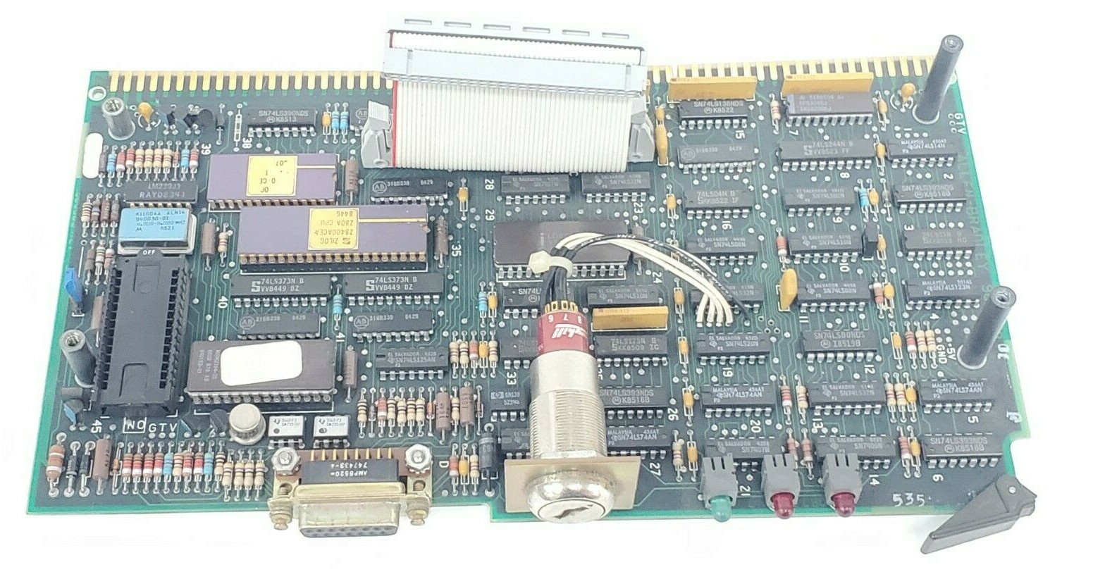 Used ALLEN BRADLEY 960083 CONTROL BOARD REV. 3 960083-9003 W/ 50LL36-01-1-04N SWITCH