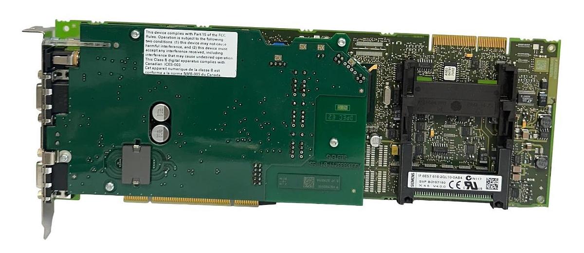 Used SIEMENS 6ES7 616-2QL10-0AB4 / 6ES76162QL100AB4 SIMATIC WinAC SLOT 416 PCB USNP