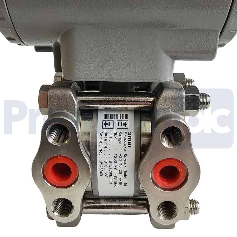 Used SMAR LD301 HART SMART DIFFERENTIAL PRESSURE TRANSMITTER LD301-D11I-TD11-012 NSMP