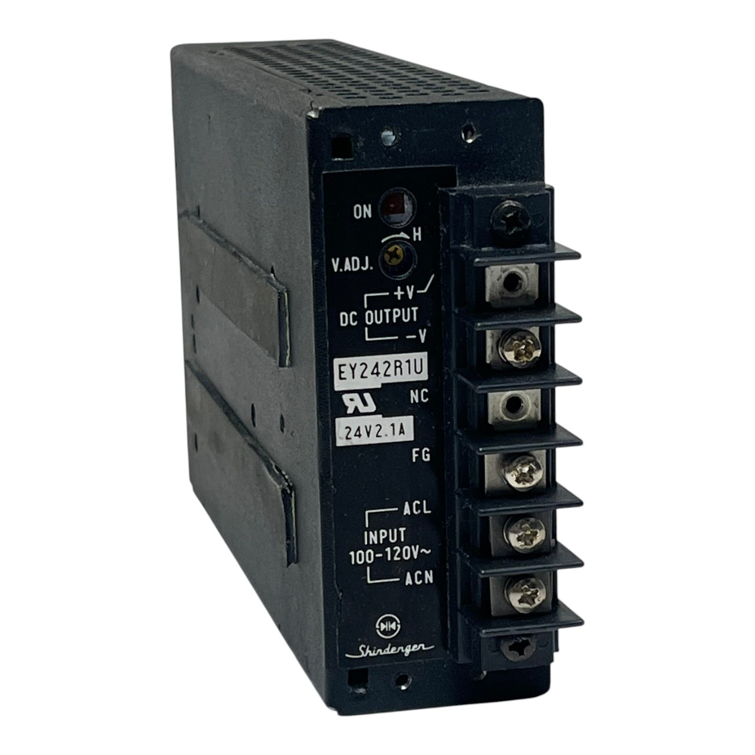 Used Shindengen EY242R1U Industrial DC Power Supply 24V 2.1A 100-120VAC Japan