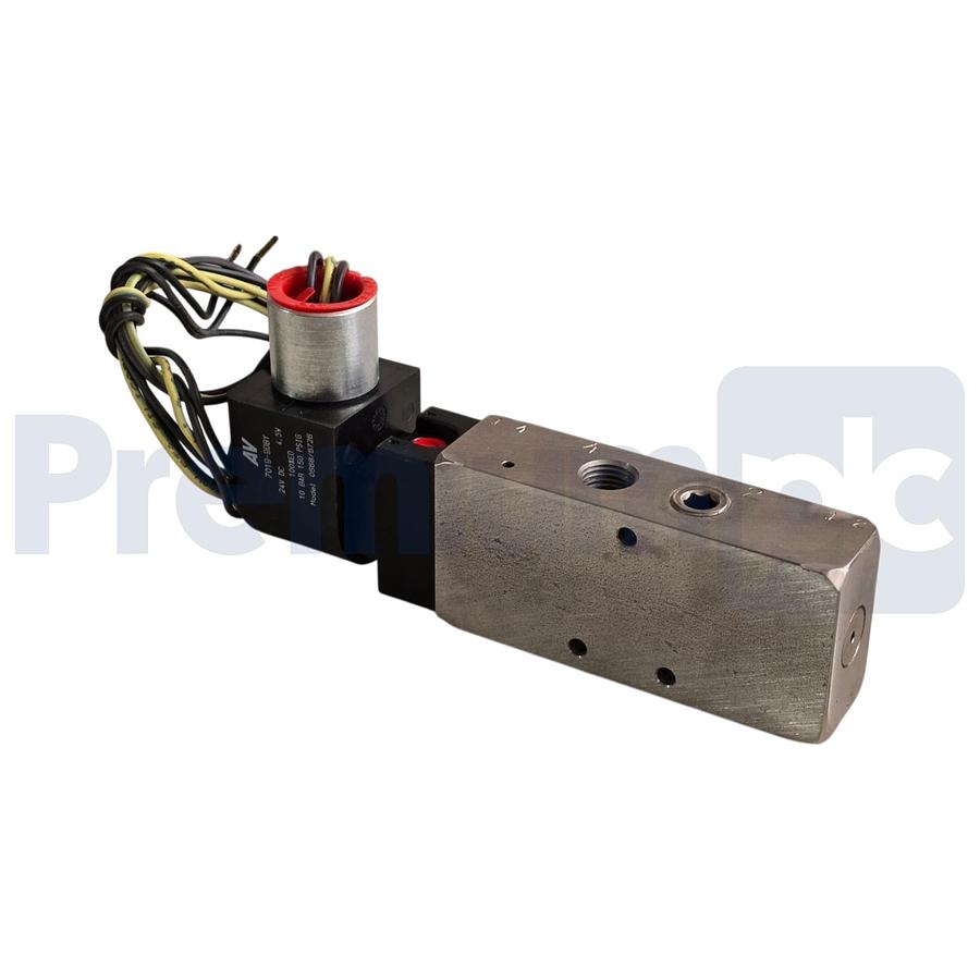 Used Automatic Valve Automax L2003AAWR-DBYS S/S Solenoid Valve 5/2 SS25LFAXR4-CM7016