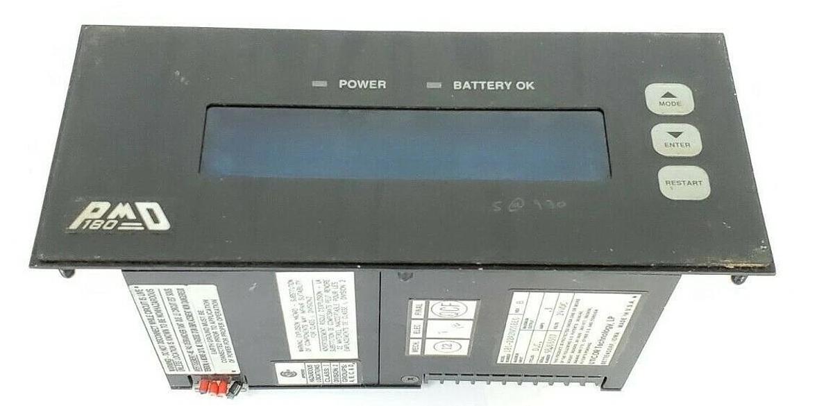 Used UTICOR TECHNOLOGY 180-22A2N008E0 OPERATOR INTERFACE REV. B 24VDC .3A