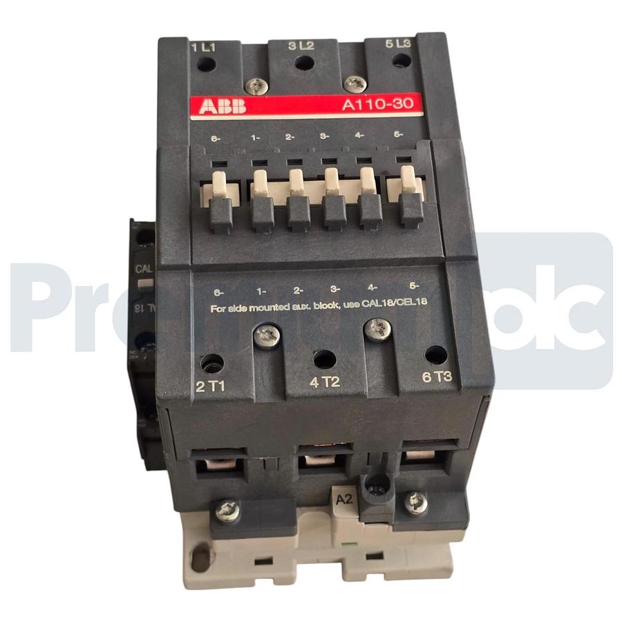 ABB A110-30-11-84 3-Pole IEC Contactor 110A 110/120V Coil 1SFL451001R8411 NUPI
