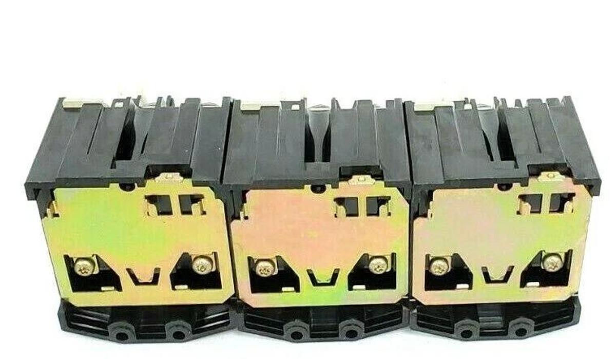 Used LOT OF 3 ALLEN-BRADLEY 592-JOV16 SER. A OVERLOAD RELAYS 3POLE, 120-600VAC