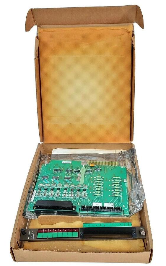 Used NIB GE FANUC IC600YB802B INPUT MODULE 48VAC W/ IC600FP802A FACEPLATE