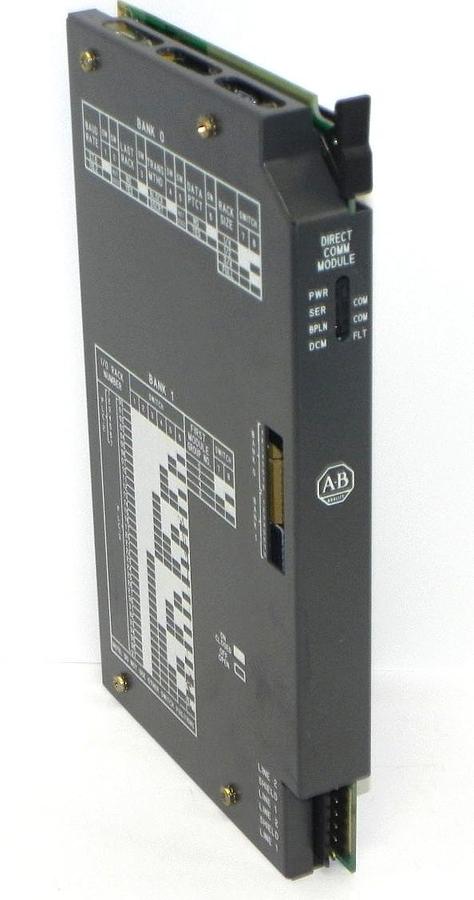Used ALLEN BRADLEY 1771-DCM/B DIRECT COMMUNICATION MODULE REV. C01 P/N: 96221472 A01