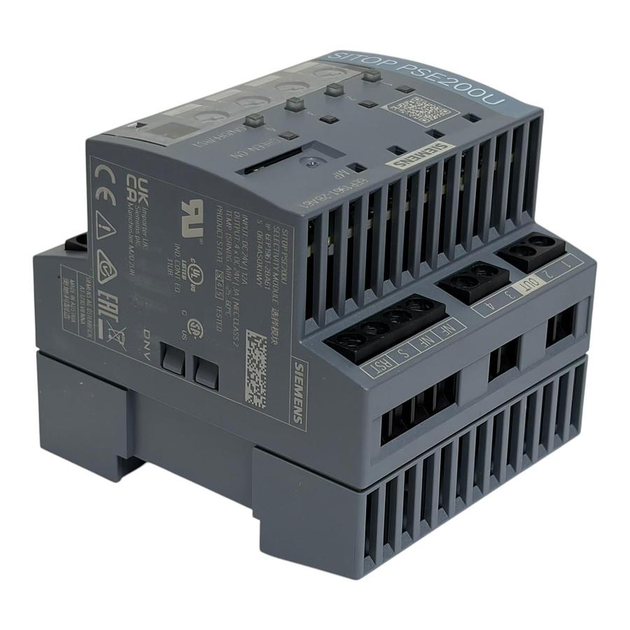 Used Siemens SITOP PSE200U Selectivity Module 6EP1961-2BA61 4x24V 3A NEC Class 2 New