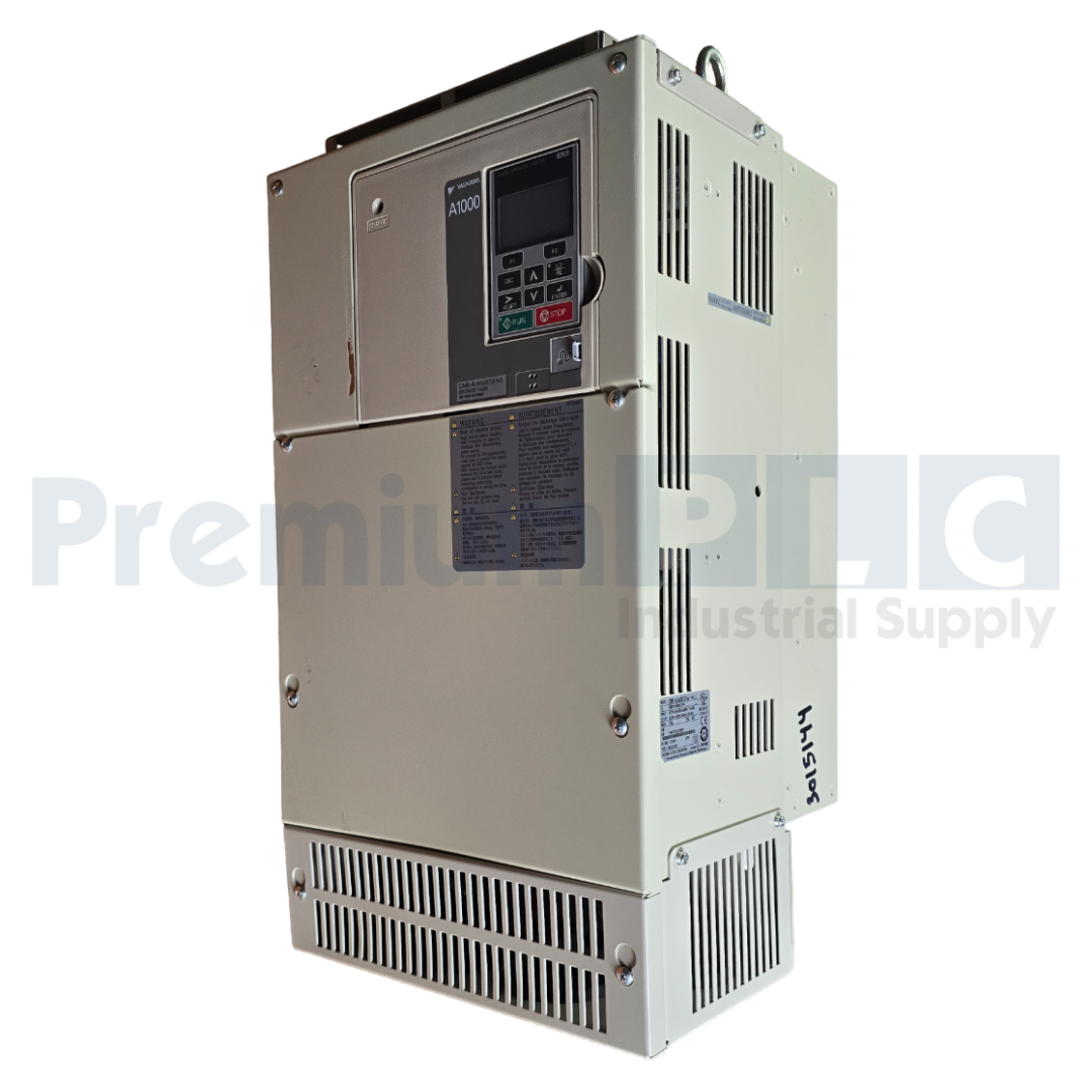Used NEW YASKAWA CIMR-AU4A0072FAA REV. E A1000 SERIES AC DRIVE VFD 50HP 480V NSNP