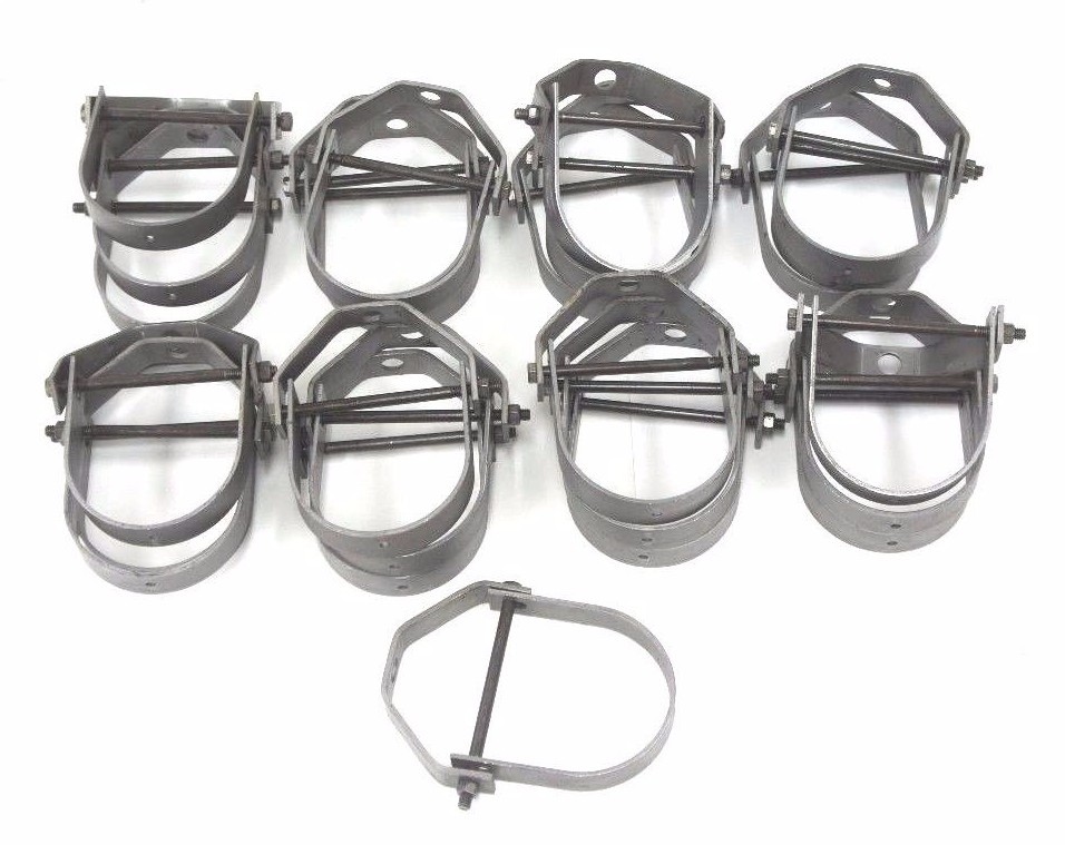 Used LOT OF 25 NEW FM PIPE CLEVIS HANGERS 4" 260