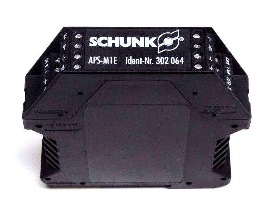 Used SCHUNK APS-M1E ANALOG POSITION PROCESSOR 302-064 APSM1E 302064