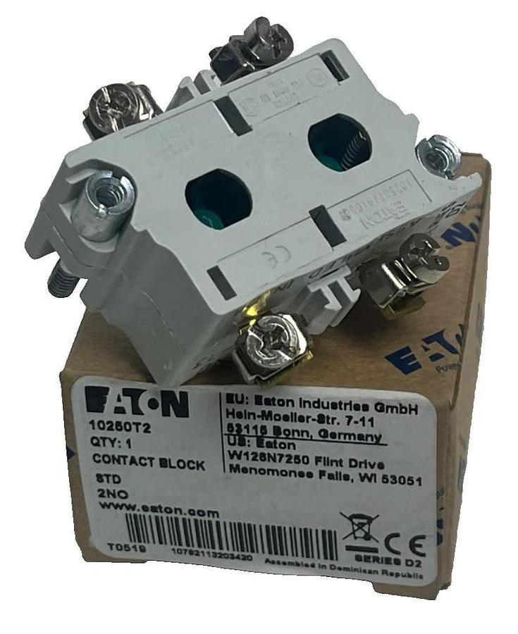 Eaton 10250T2 Contact Block 30.5mm Heavy Duty 2NO , NSMP
