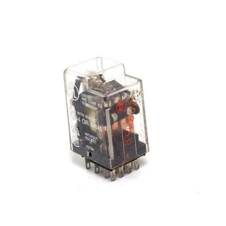 Used SQUARE D 8501-RS14 RELAY FORM P14, SERIES B, 120V, 50/60HZ, 8501RS14V120