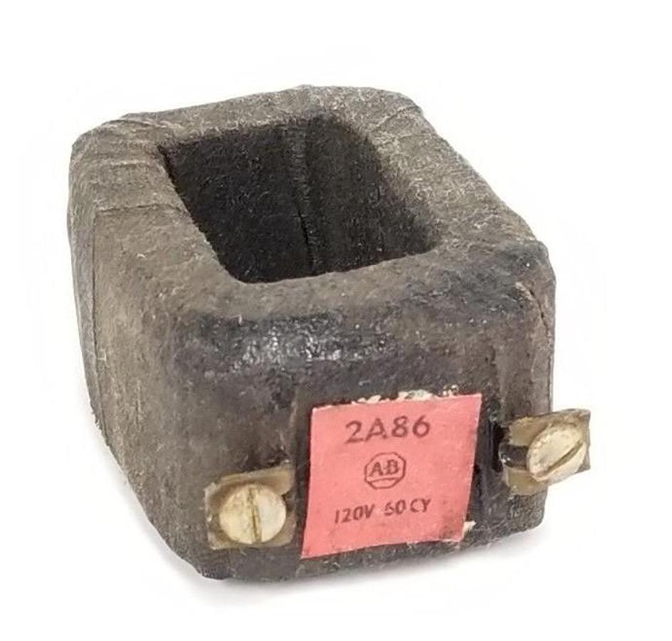 Used ALLEN BRADLEY 2A86 COIL 120V 60CY