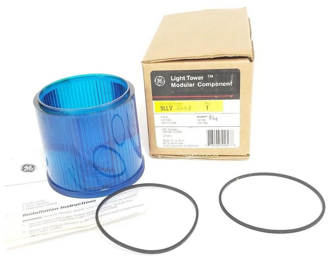 Used NIB GENERAL ELECTRIC SLL-L BLUE LIGHT TOWER LENS SLLL