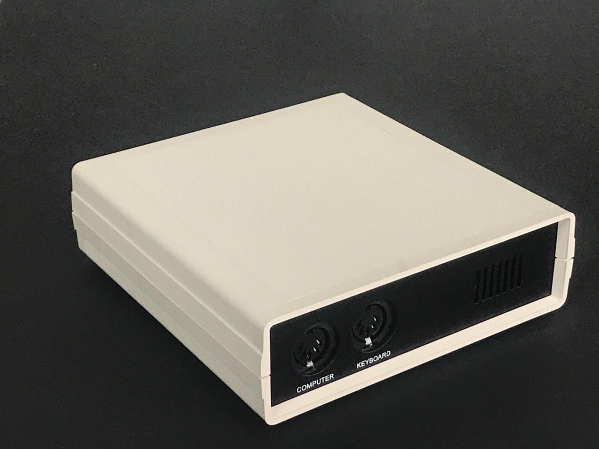 Used NIB AMERICAN MICROSYSTEMS 1000/1002 MICROSCANNER CARD READER W/ WAND READER