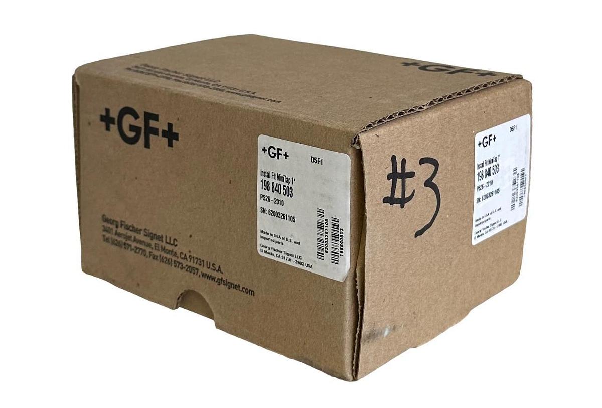 NEW +GF+ SIGNET P526-2010 / 198 840 503 Metalex SOCKET WELD Mini-Tap 1'' FITTING