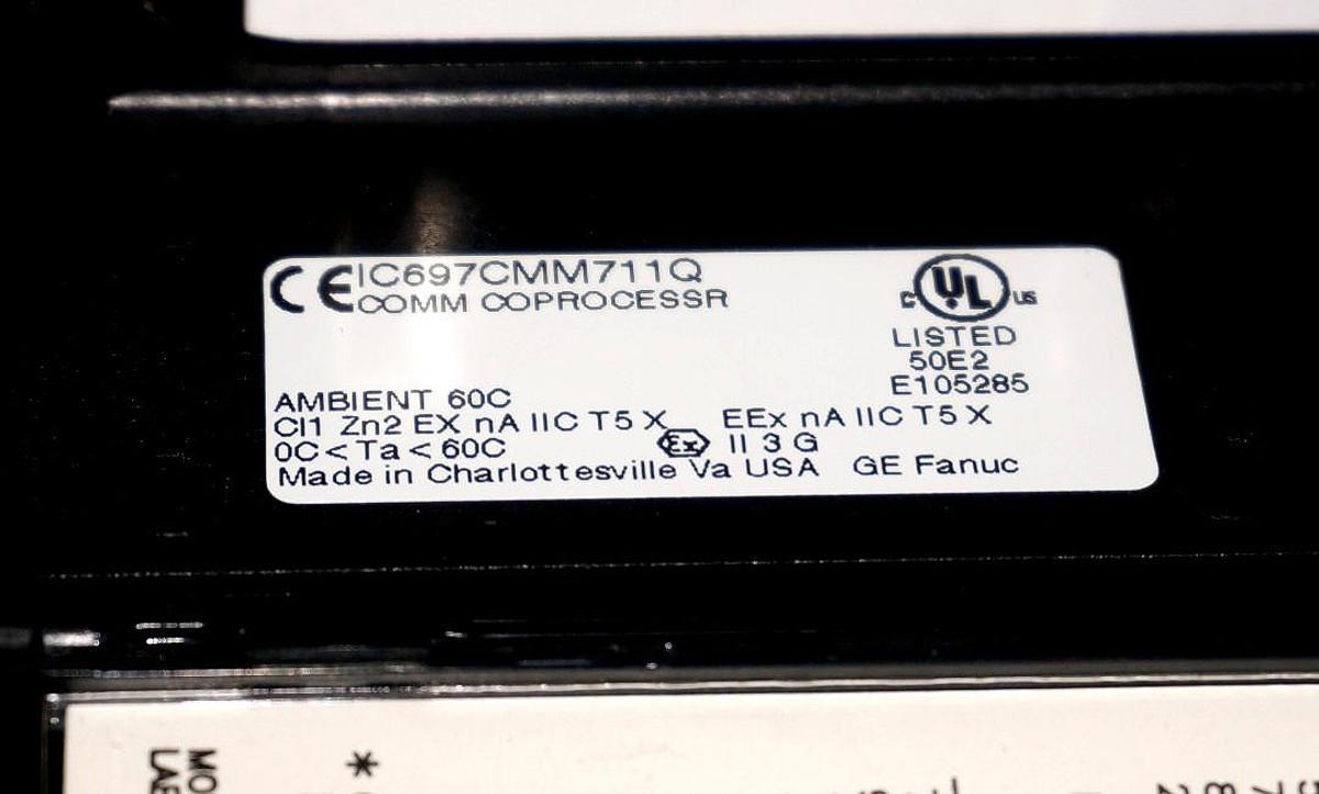 Used GE FANUC IC697CMM711Q COMMUNICATIONS PROCESSOR IC697CMM711